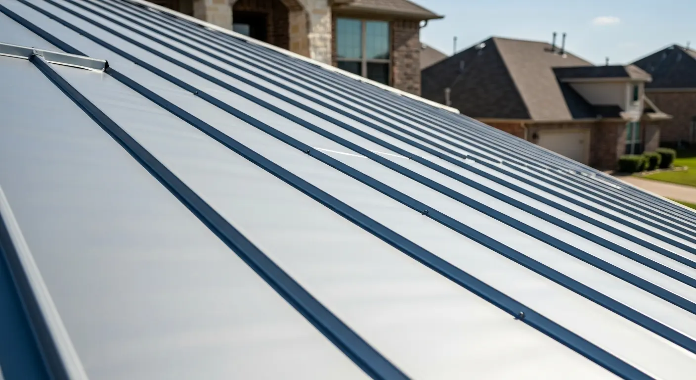 Metal roof in Katy Texas