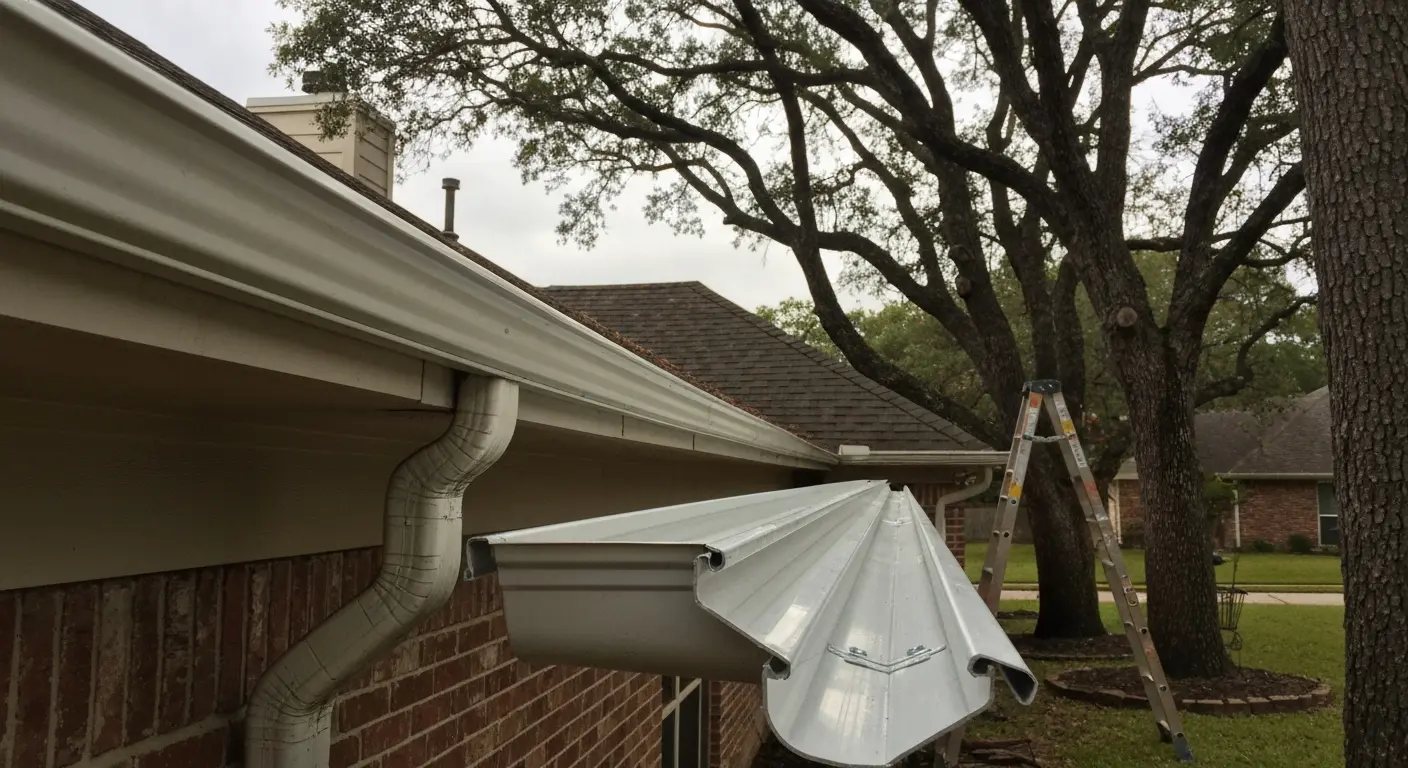 Gutter installation and cleaning