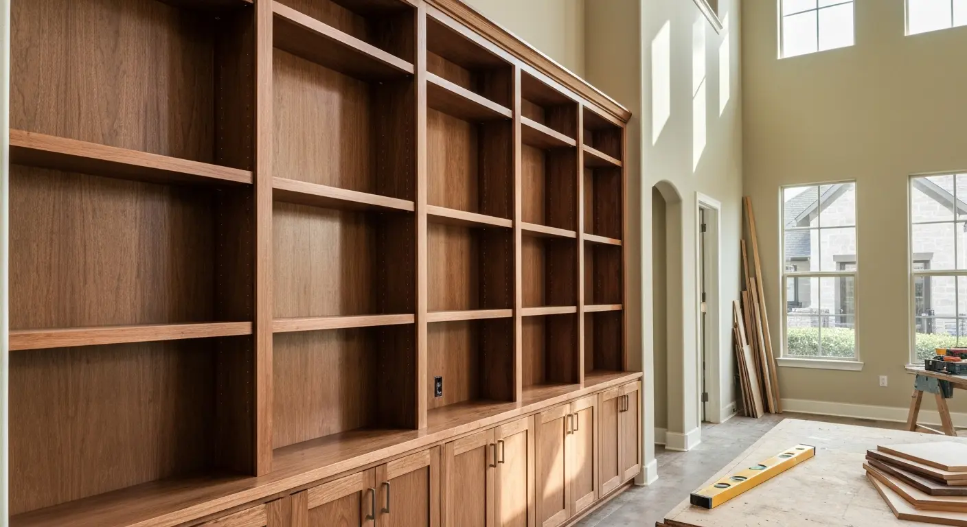 Interior carpentry project