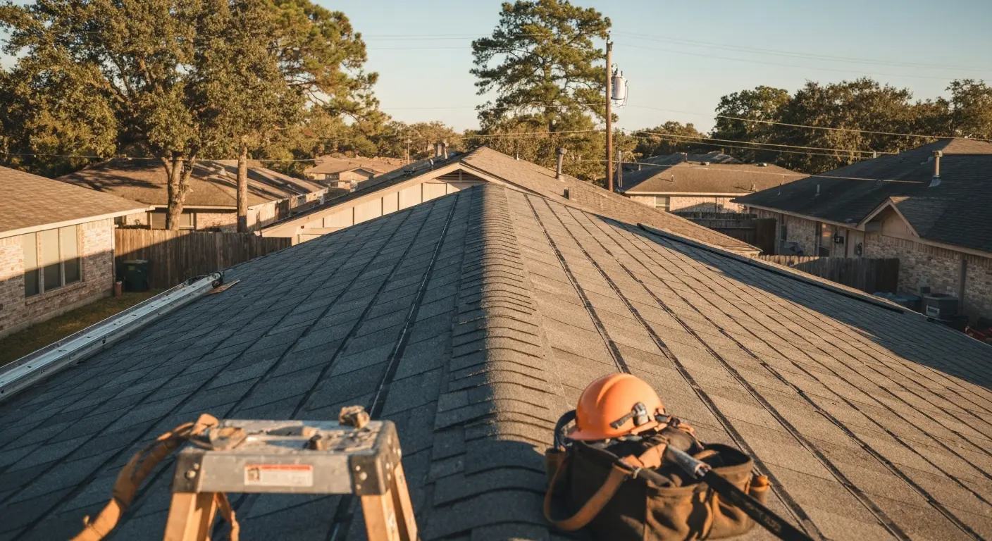 Roof damage repair
