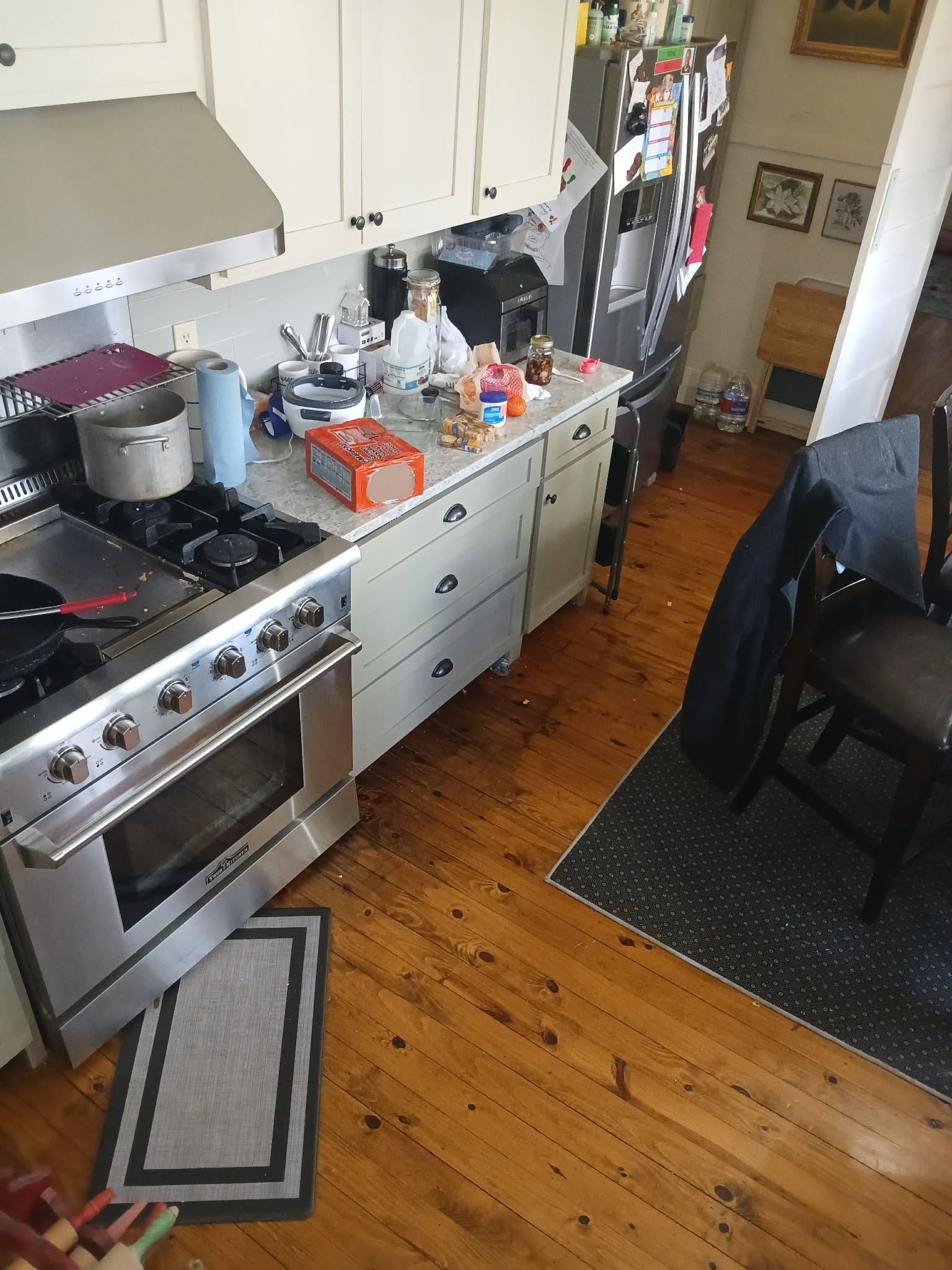 Before Bathroom Cleaning