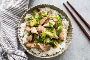 cilantro pork stir fry pic cilantro pork stir fry pic