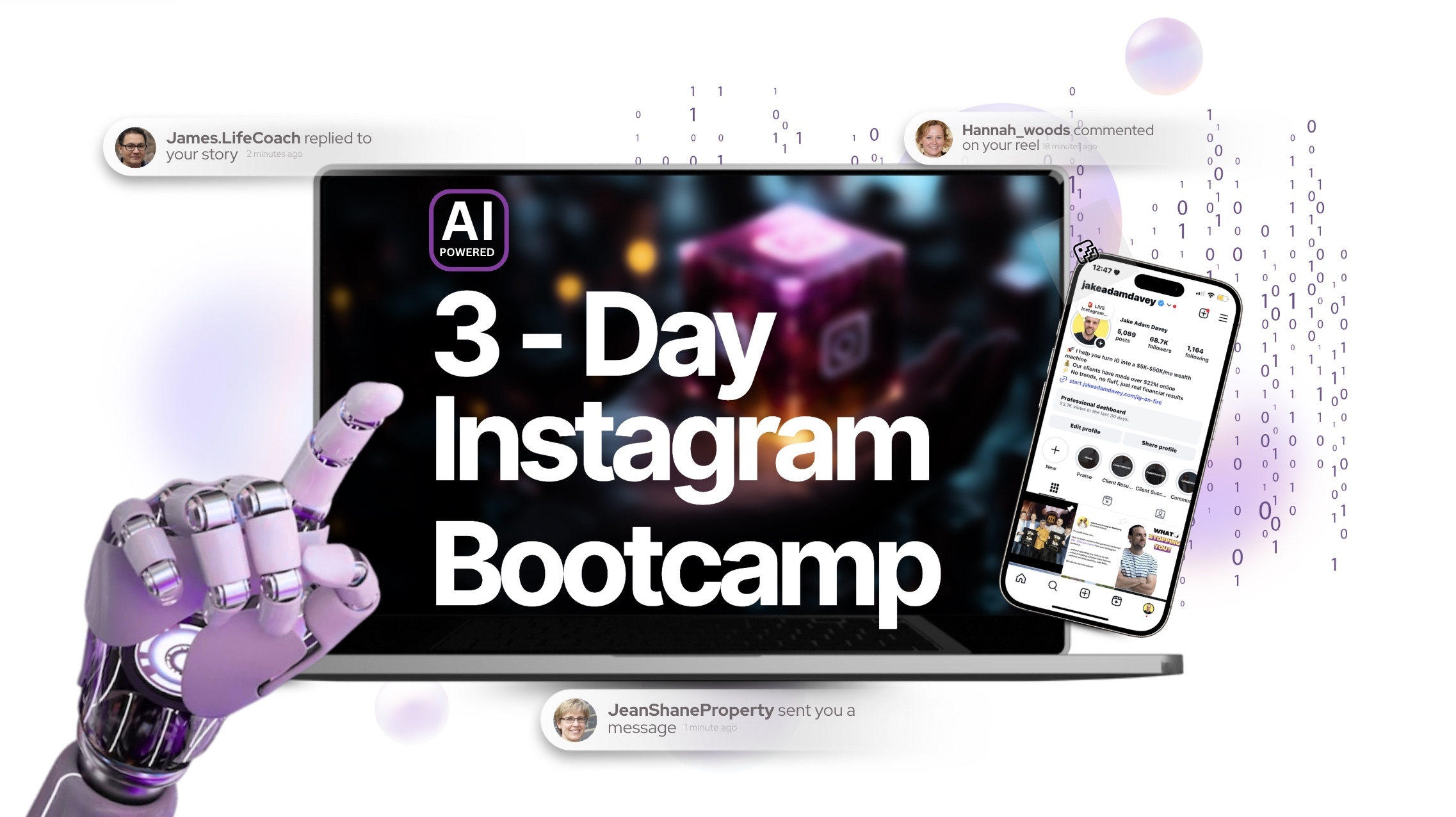 Get Clients from Instagram ($97 Refundable)