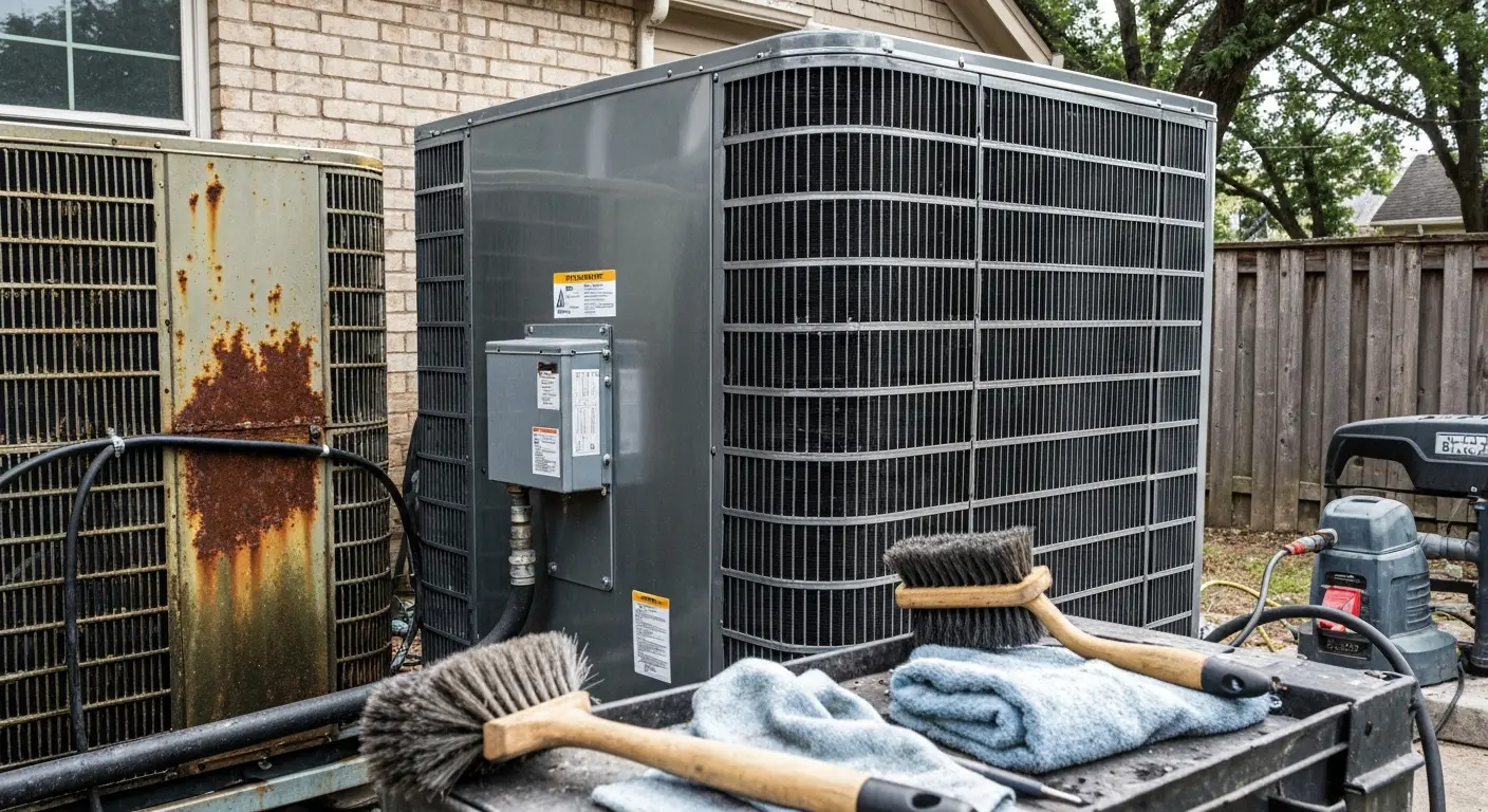 Equipment cleaning service