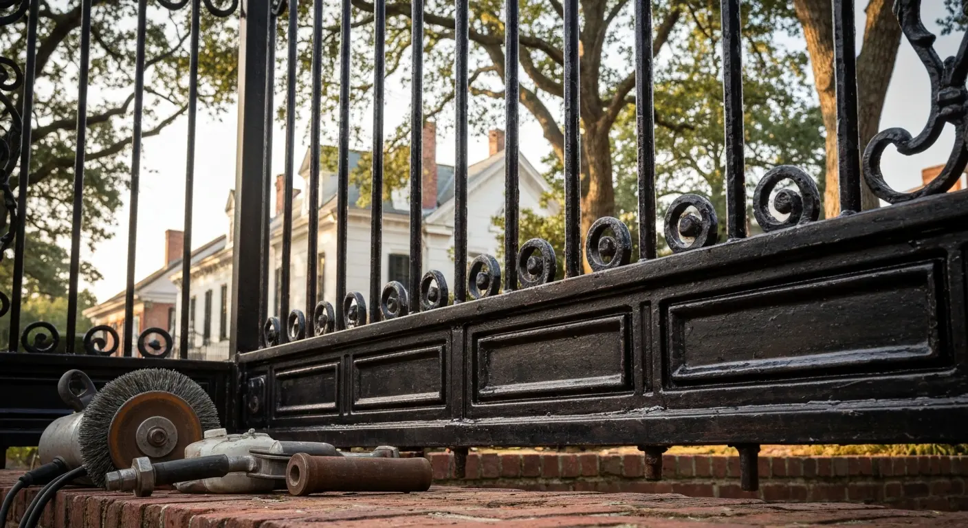 Graffiti removal service