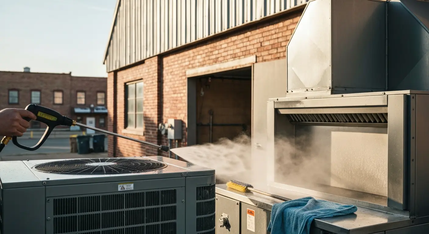 Equipment and machinery cleaning