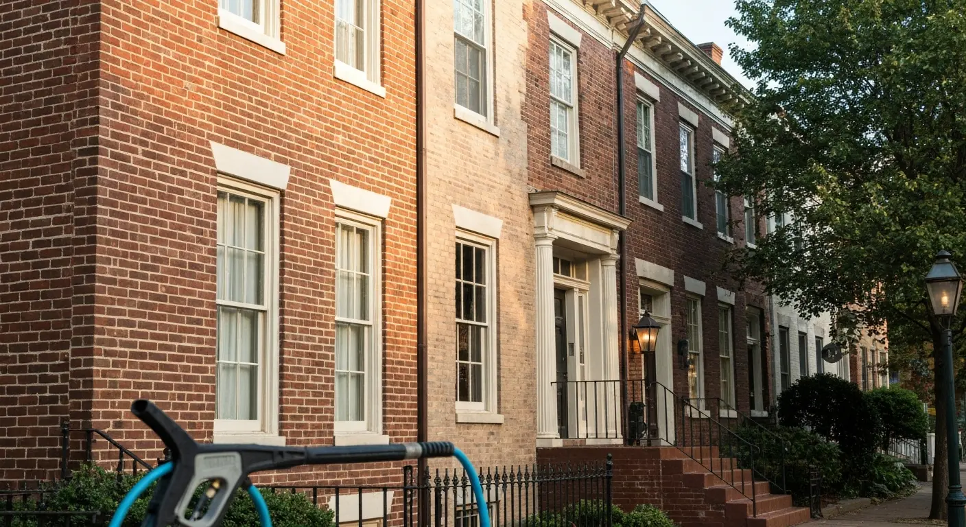 House siding washing