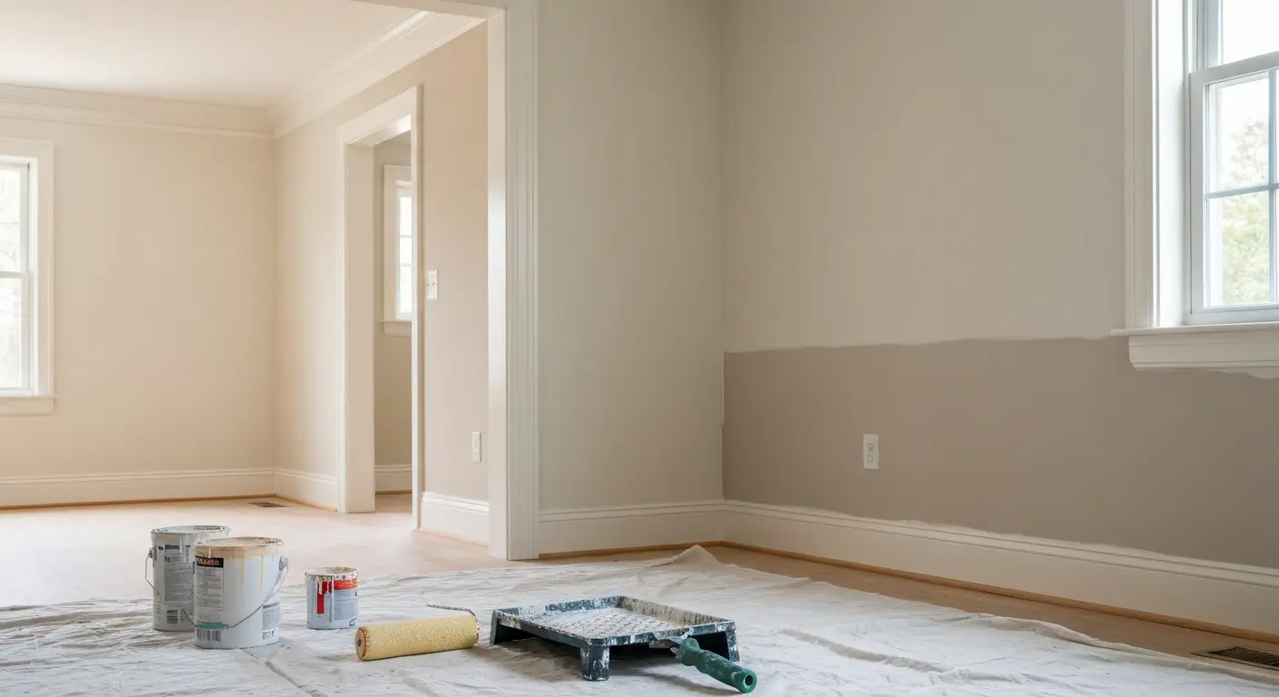 Interior painting project