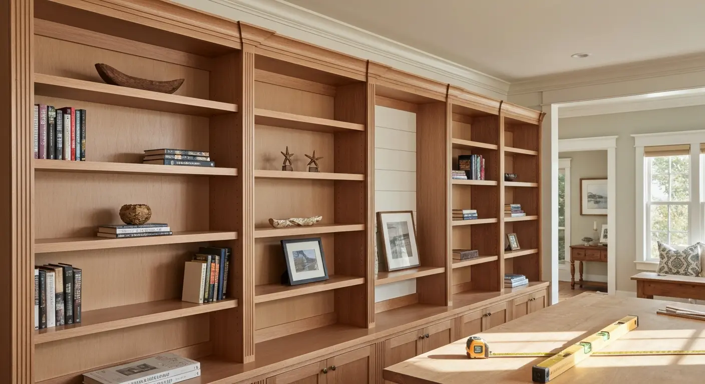 Custom millwork installation