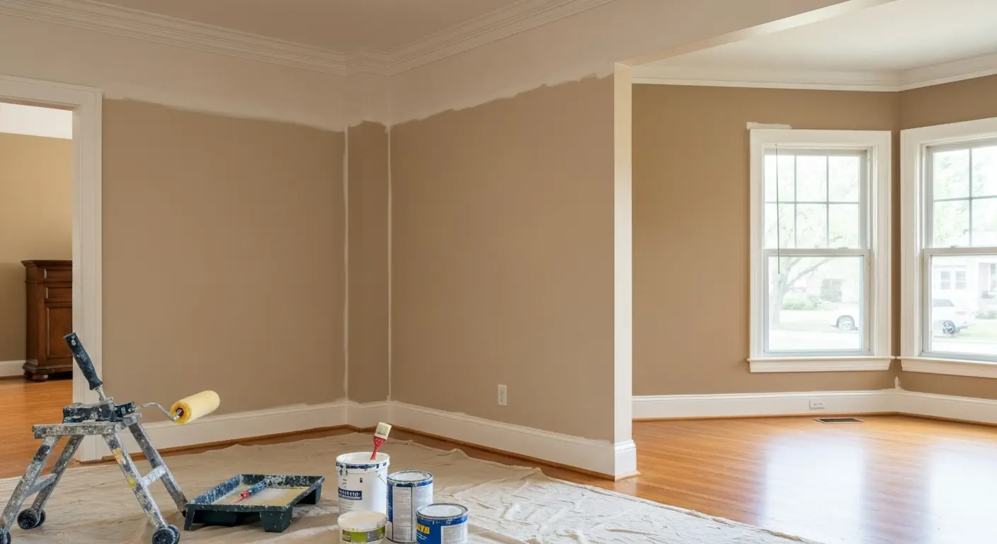 Interior painting project