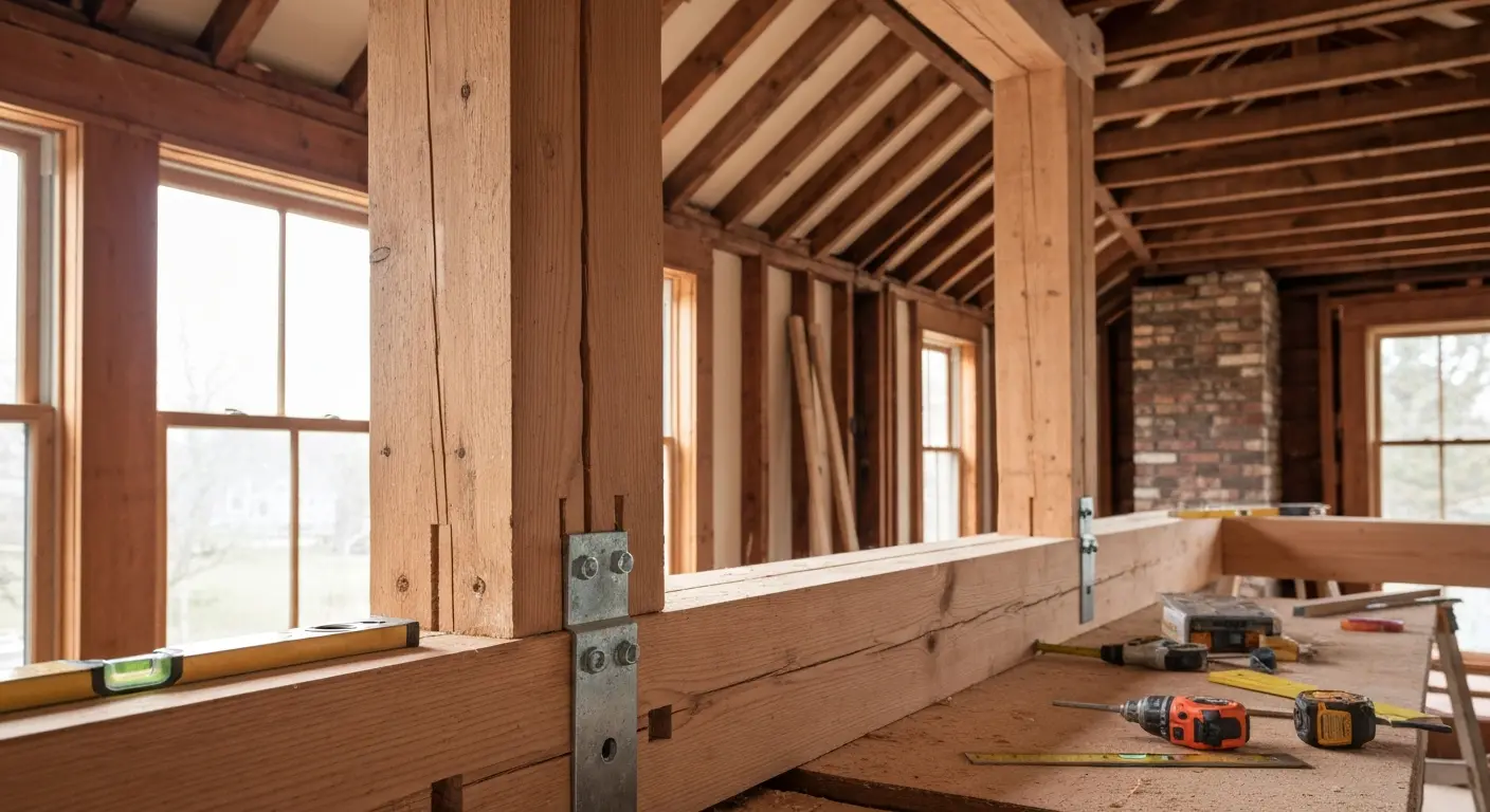 Structural carpentry work