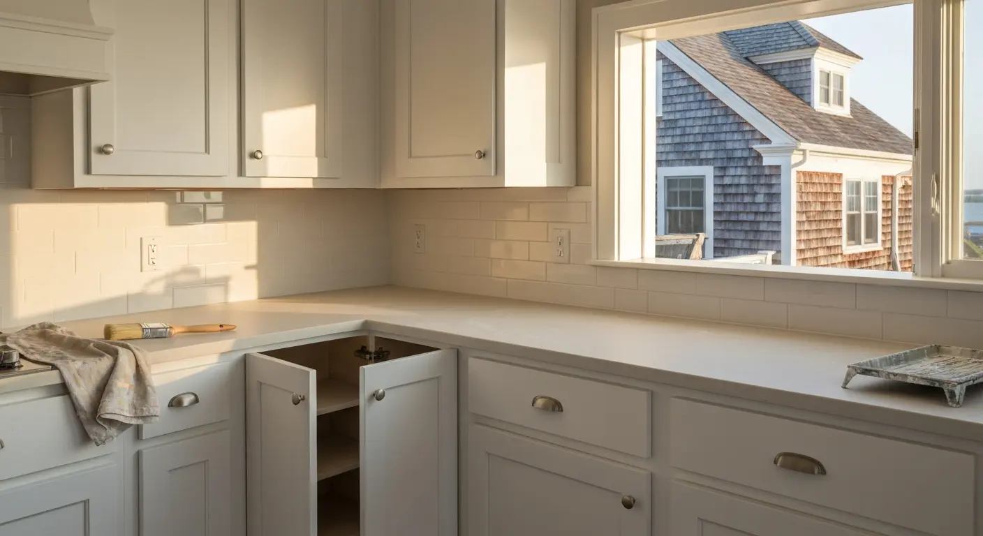 Kitchen cabinet painting