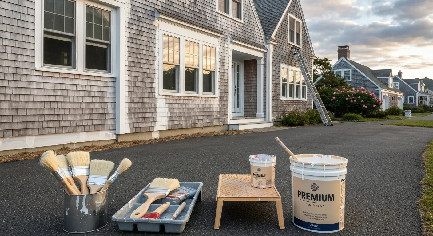 Exterior house painting