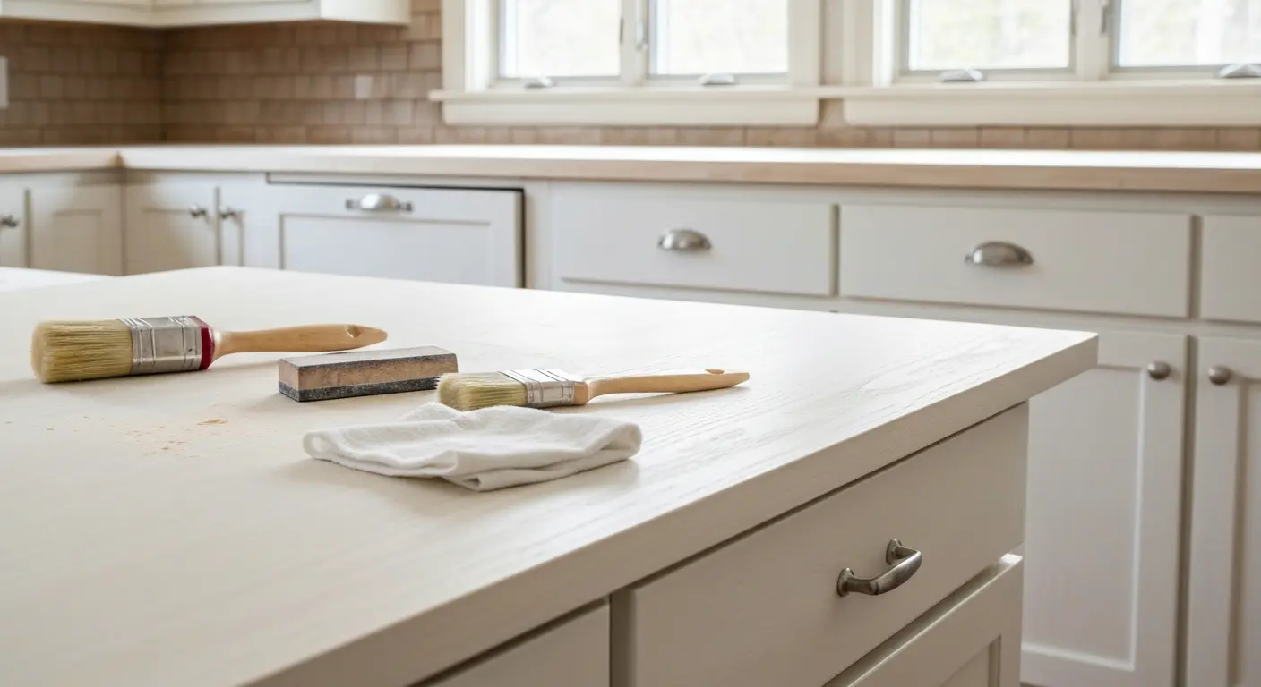 Cabinet refinishing project