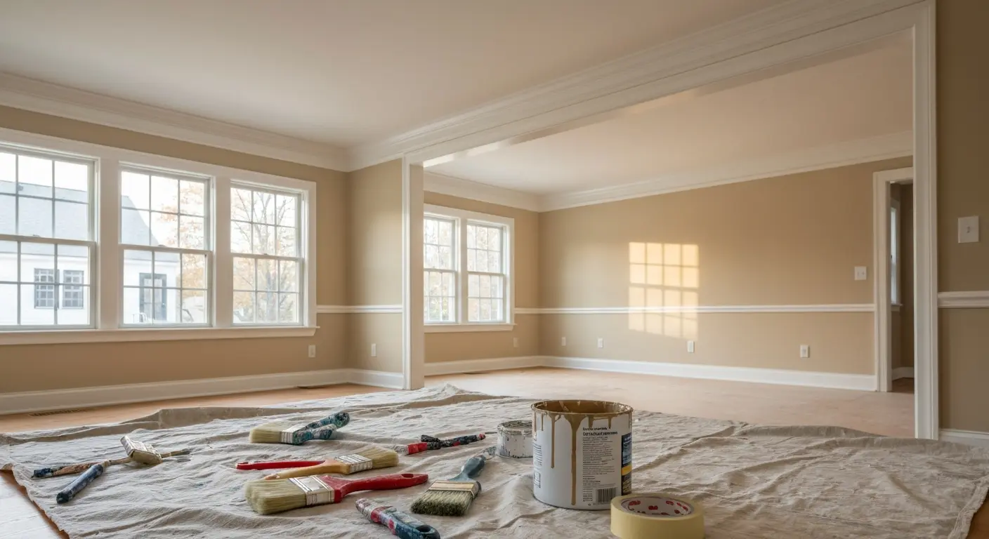 Interior painting project