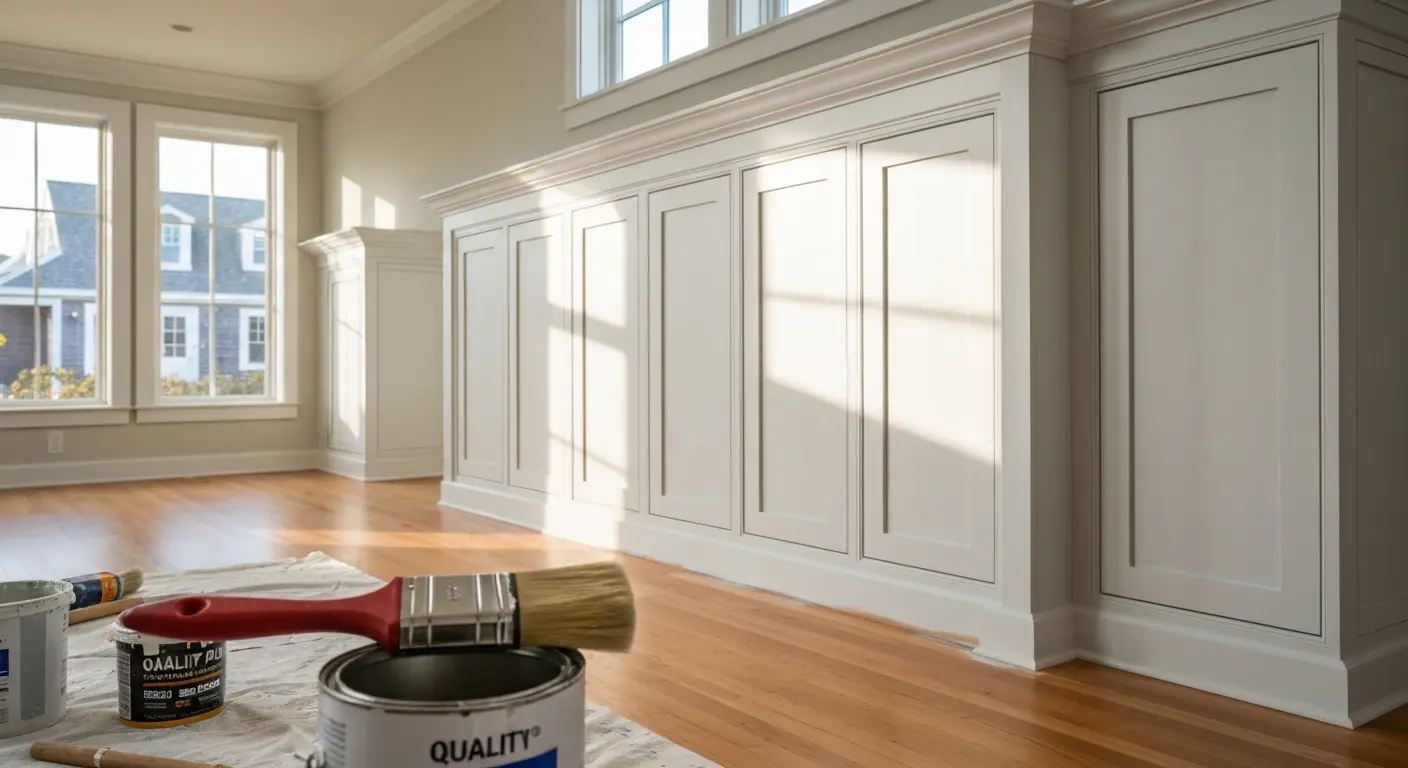 Cabinet and trim work