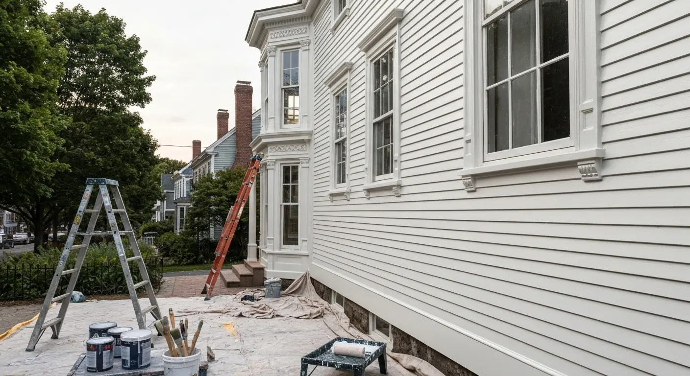 Exterior painting project