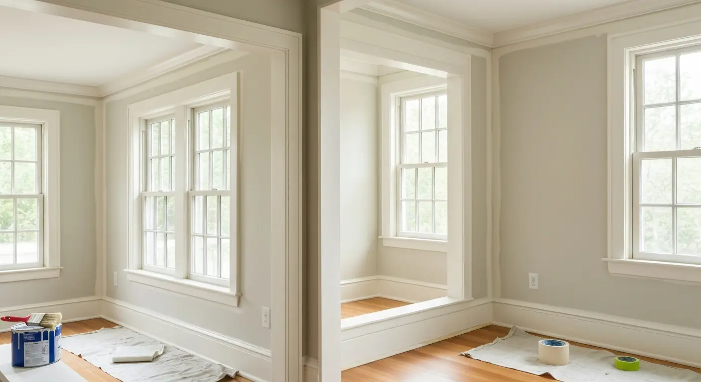 Interior painting project