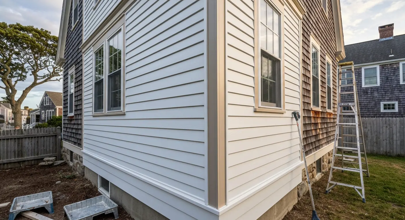 Exterior painting and siding