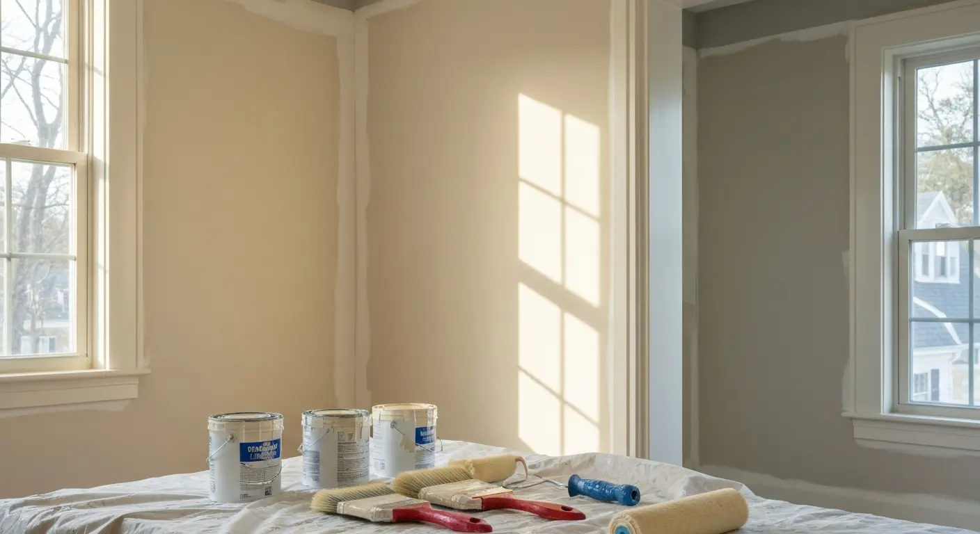 Interior painting project