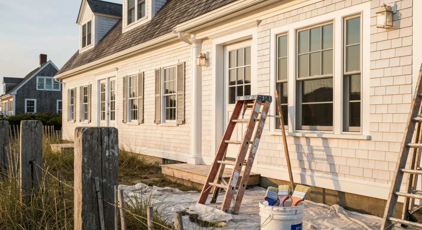 Exterior house painting