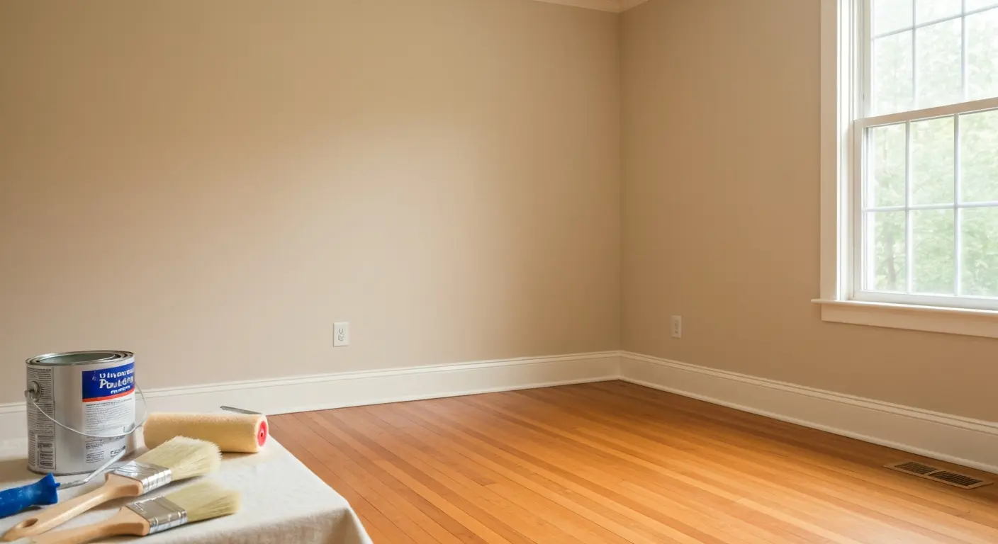 Interior room painting
