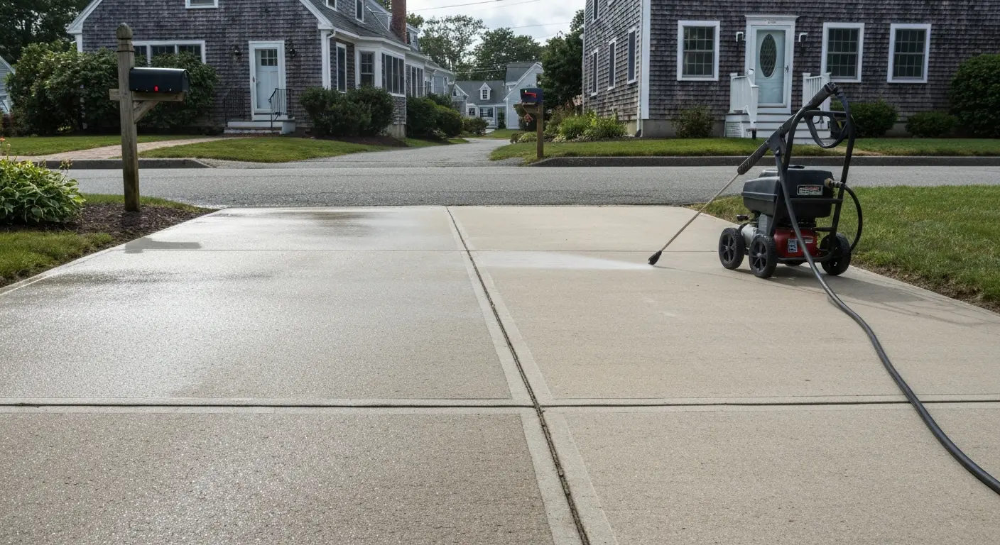 Pressure washing service