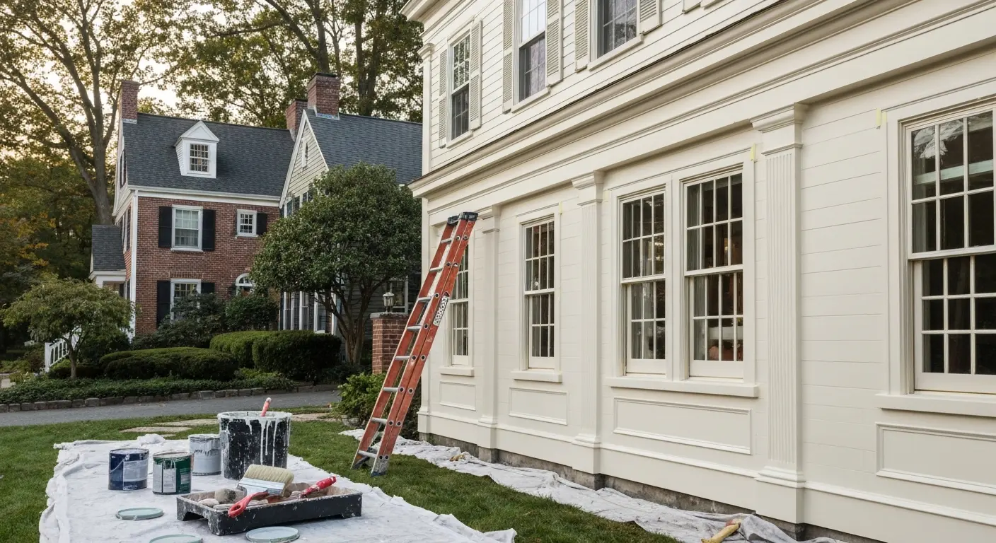 Exterior painting project