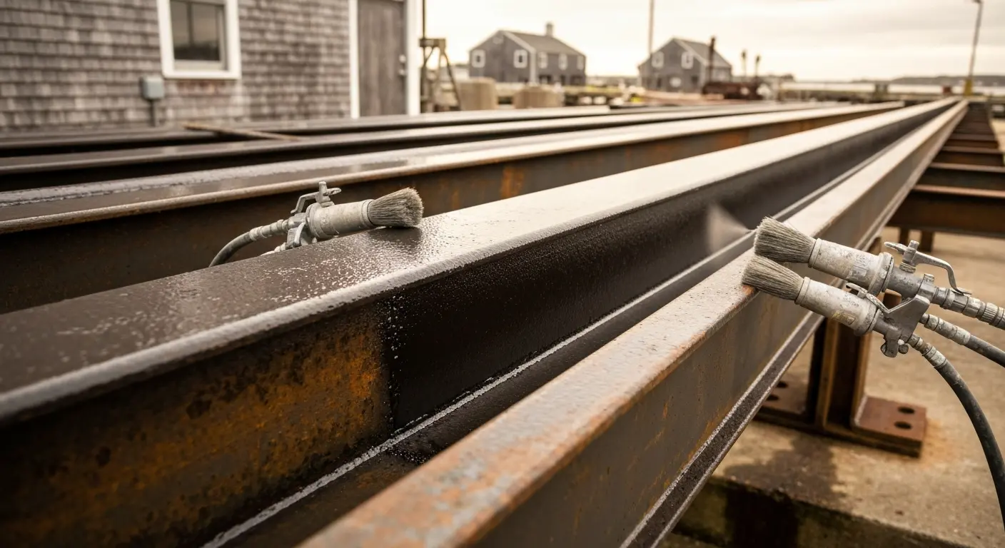 Industrial coating application