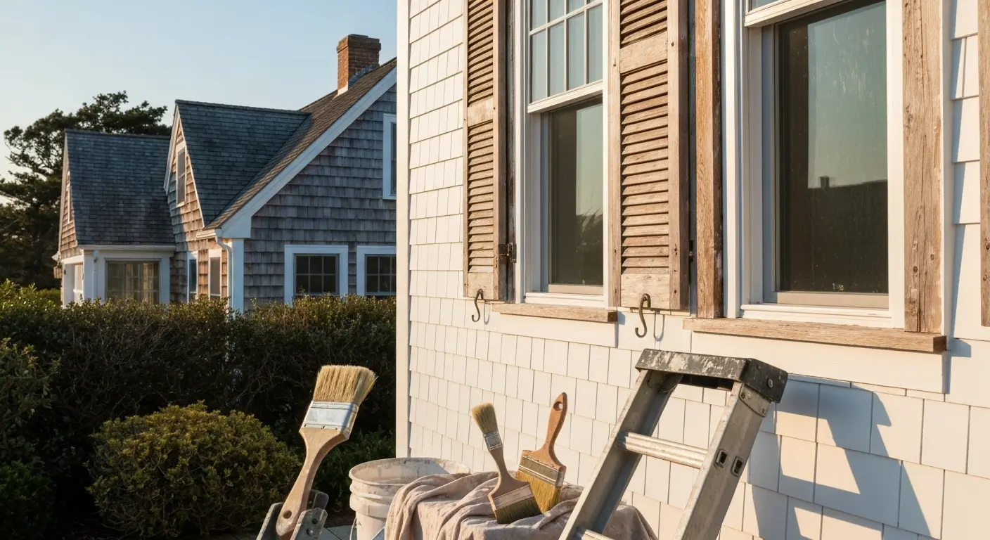 Exterior painting project