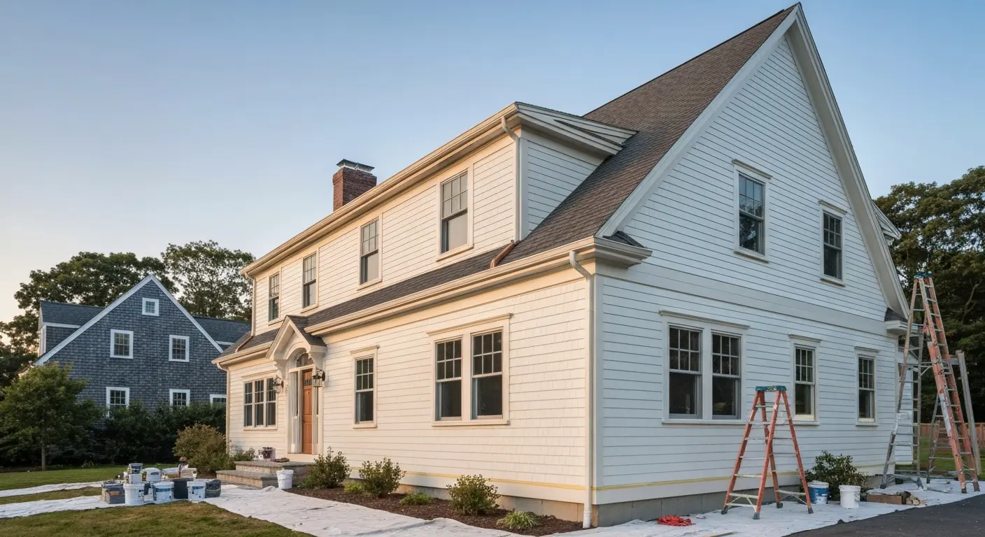 Exterior painting project