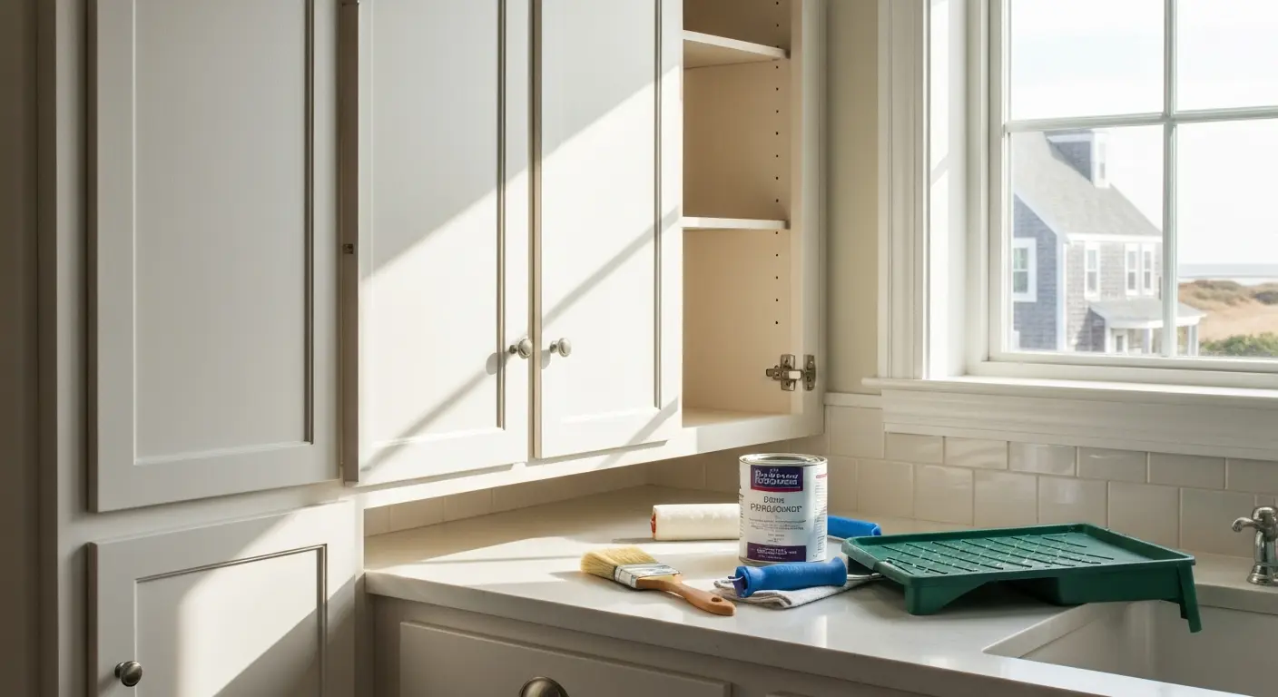 Kitchen cabinet painting