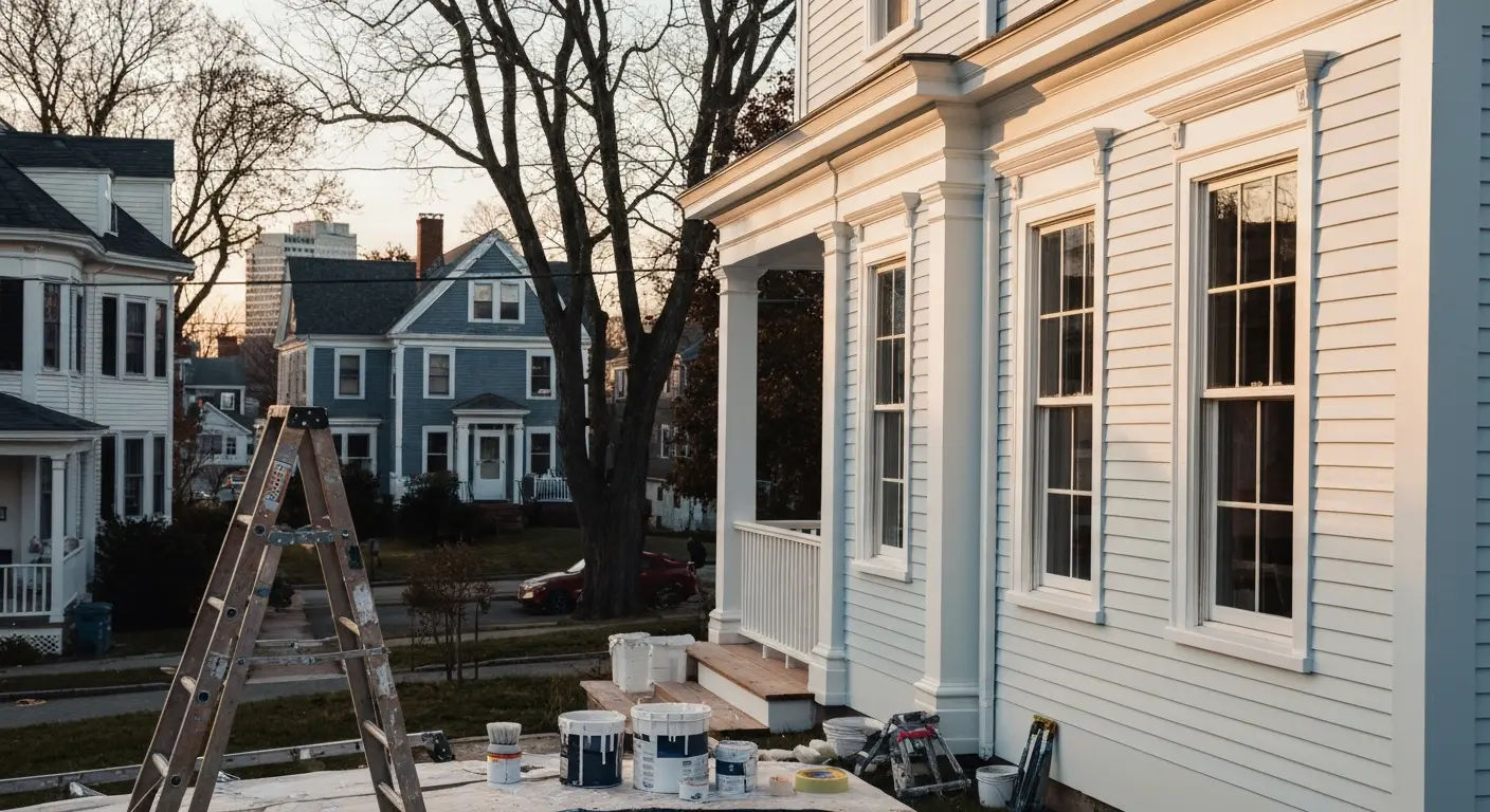 Exterior home painting