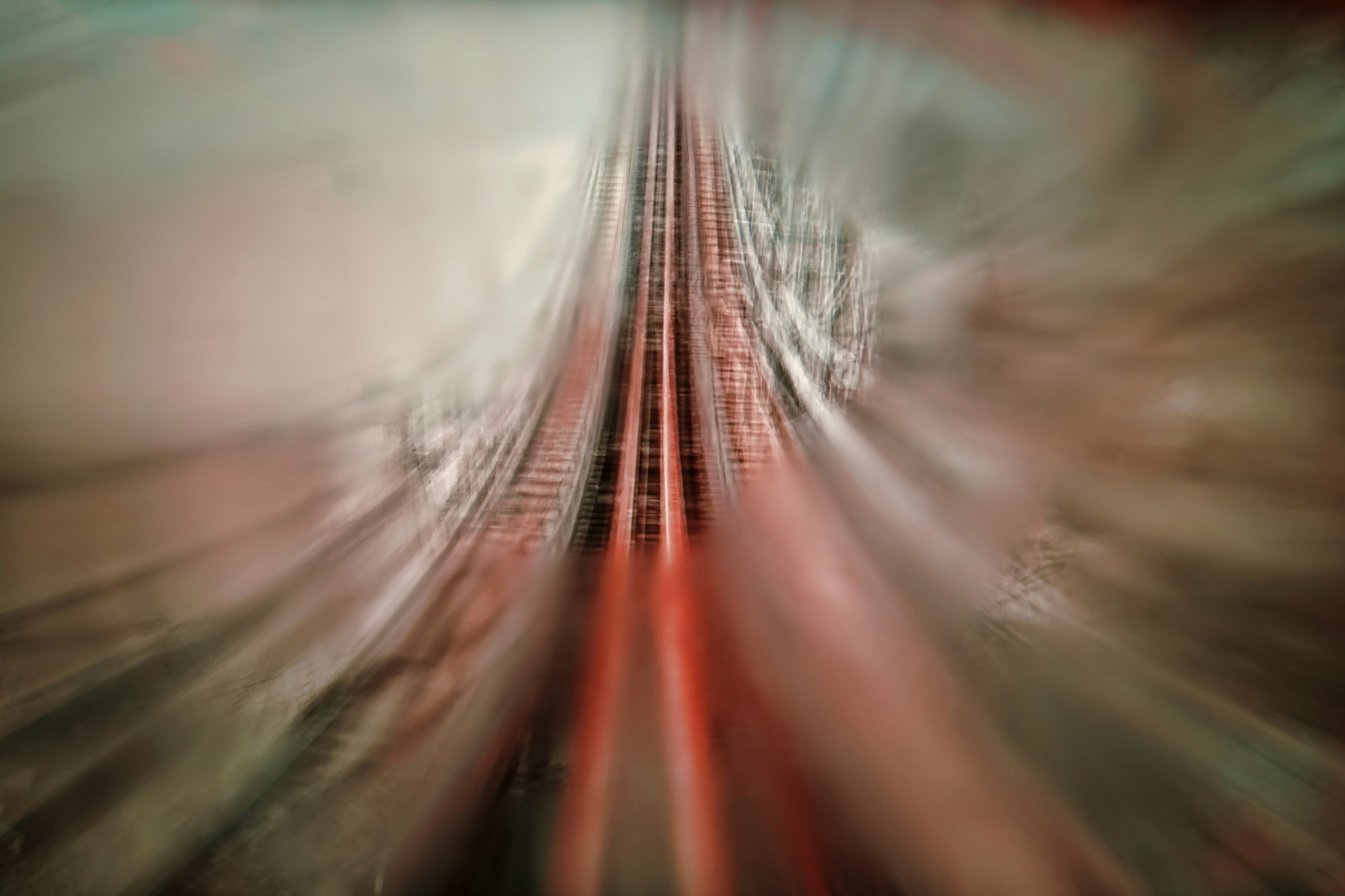 Modern architectural corridor with repeating white structural lines representing focus, clarity, and strategic direction