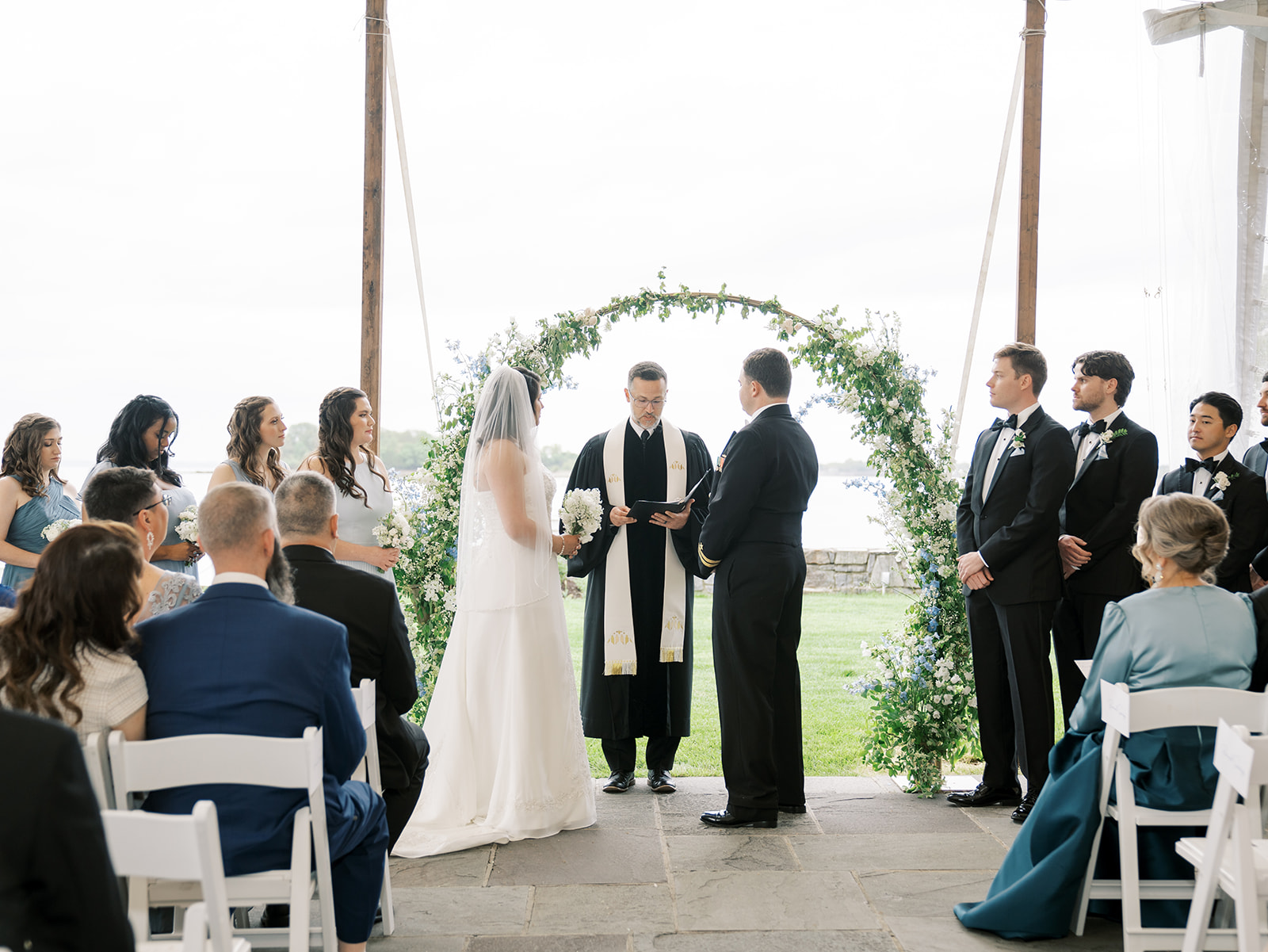 Michelle and Trevor wedding reception details