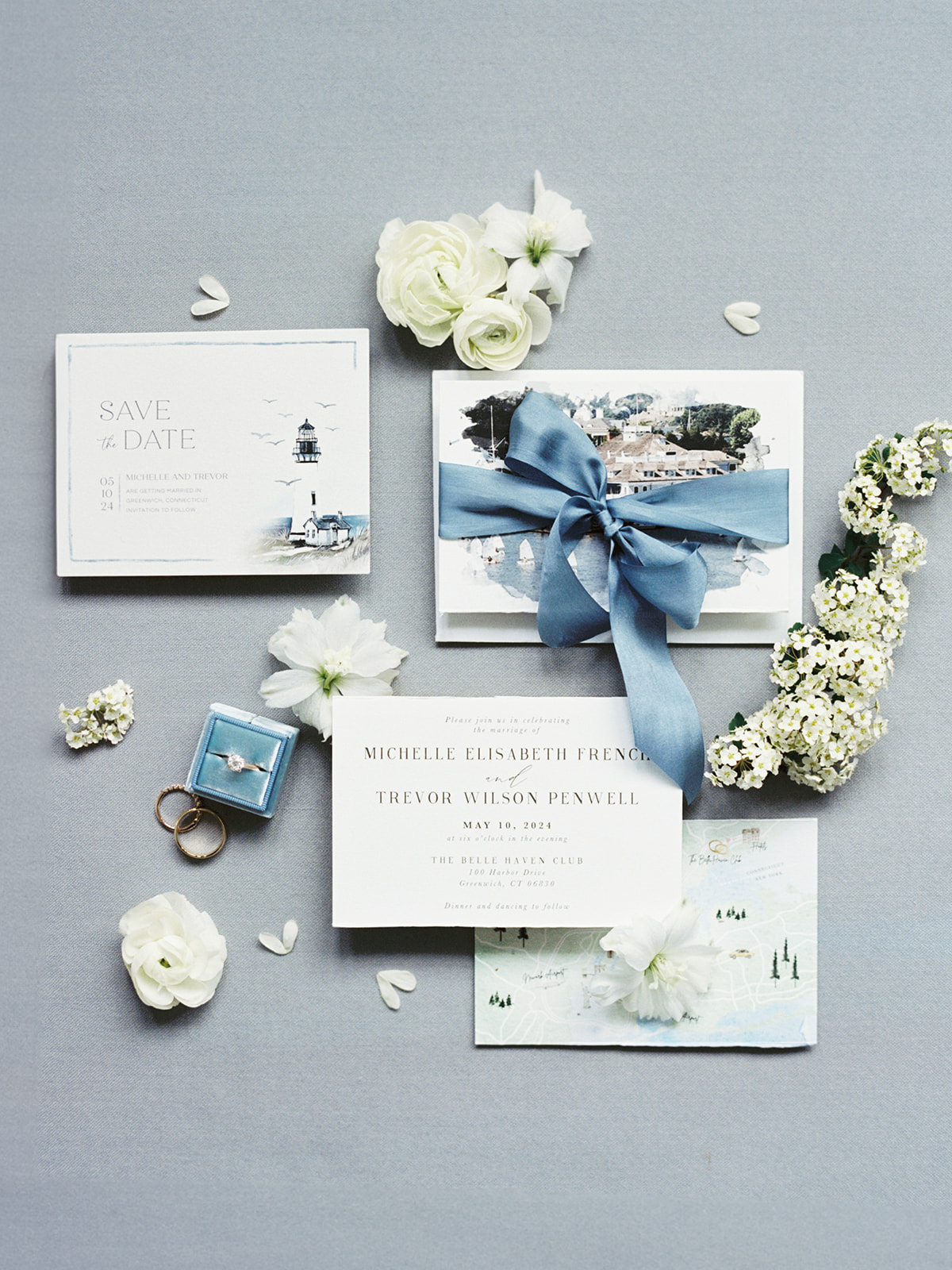 Michelle and Trevor wedding details