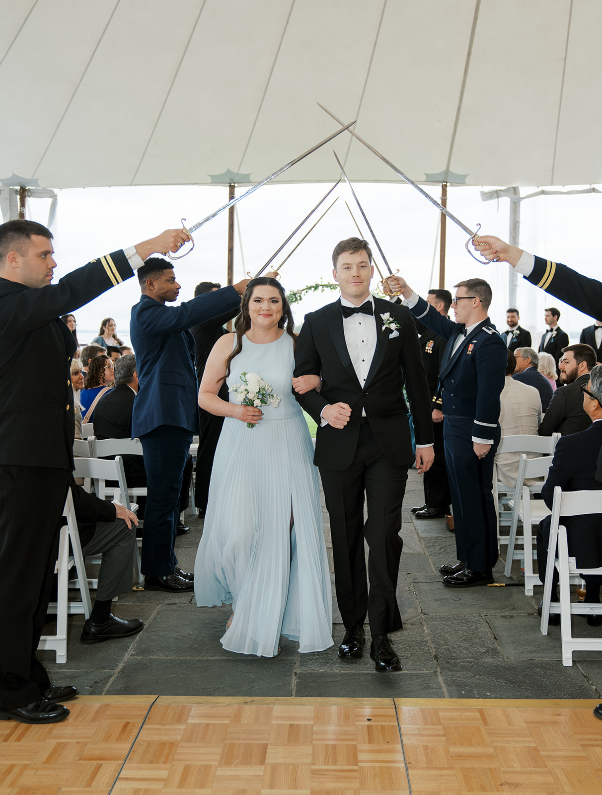 Michelle and Trevor wedding reception details