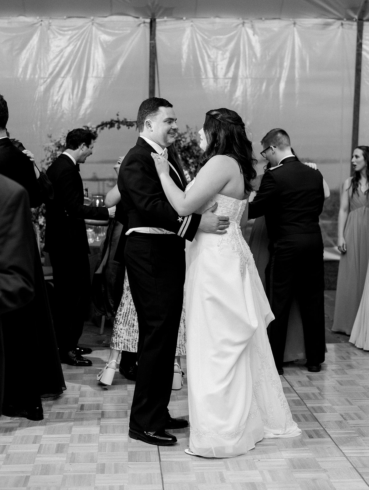 Michelle and Trevor wedding reception design