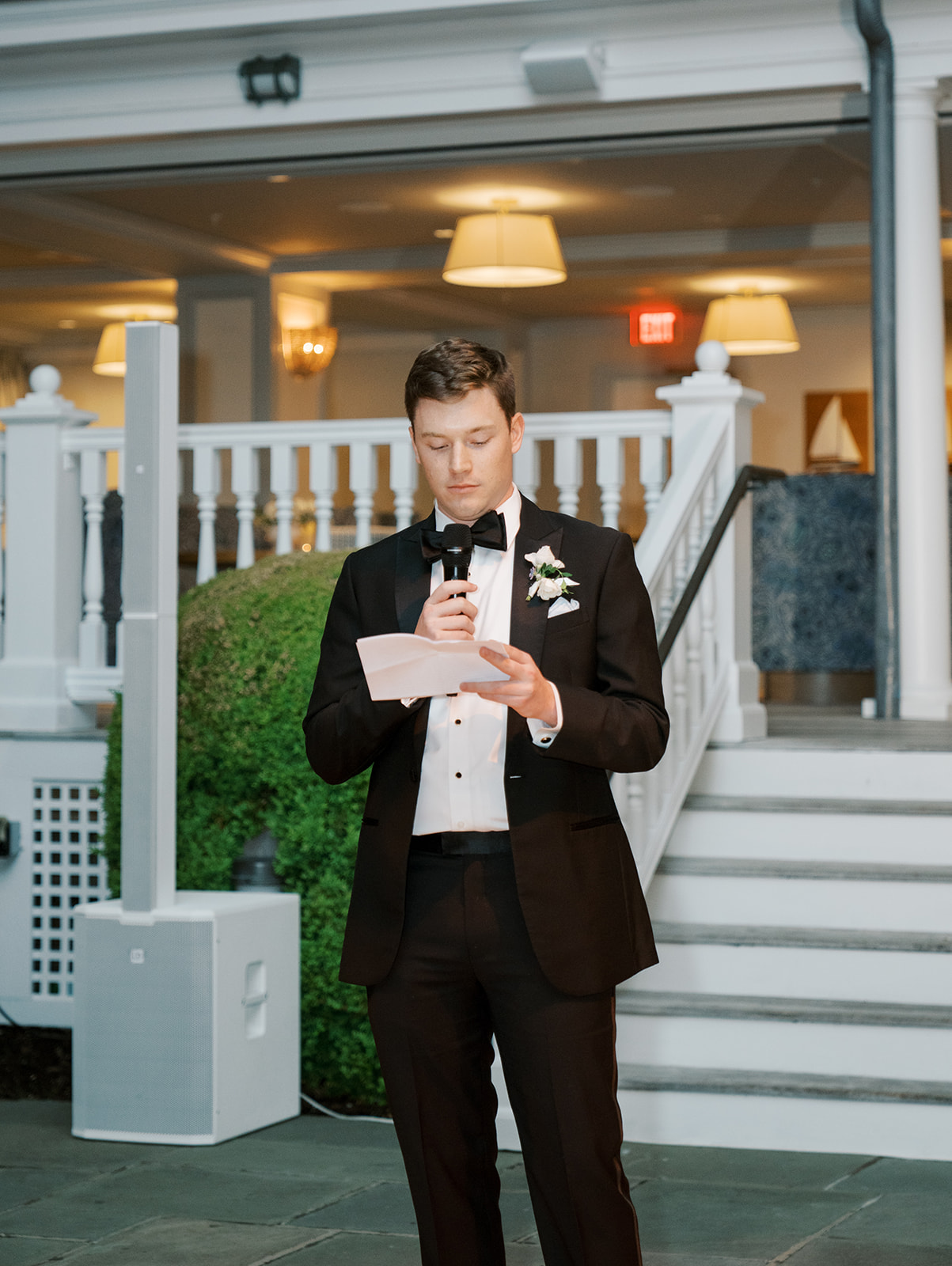 Michelle and Trevor wedding reception design