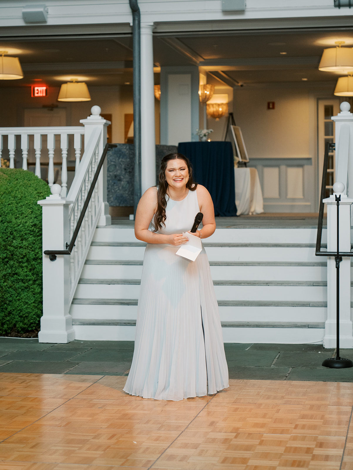 Michelle and Trevor wedding reception