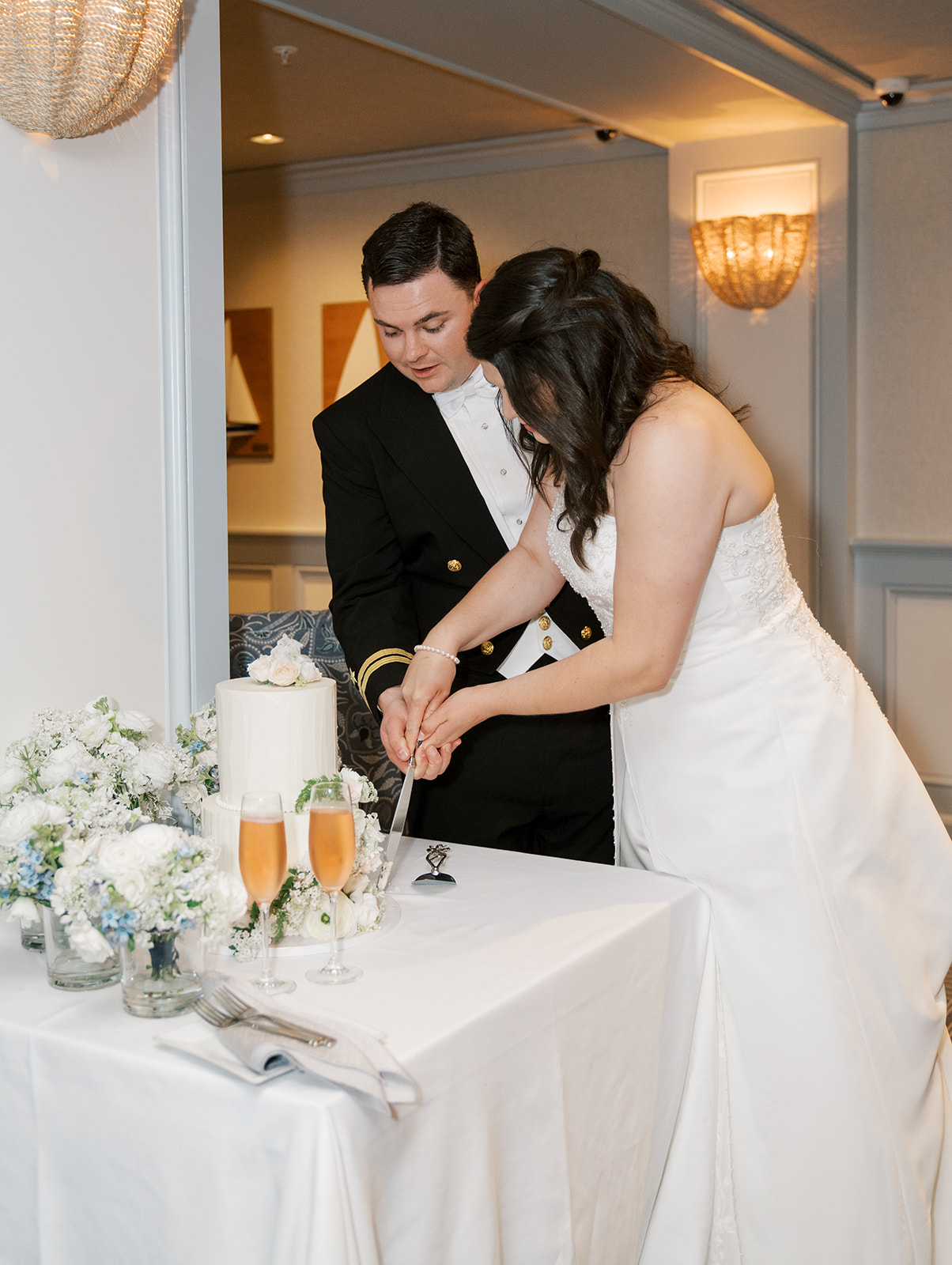 Michelle and Trevor wedding reception details
