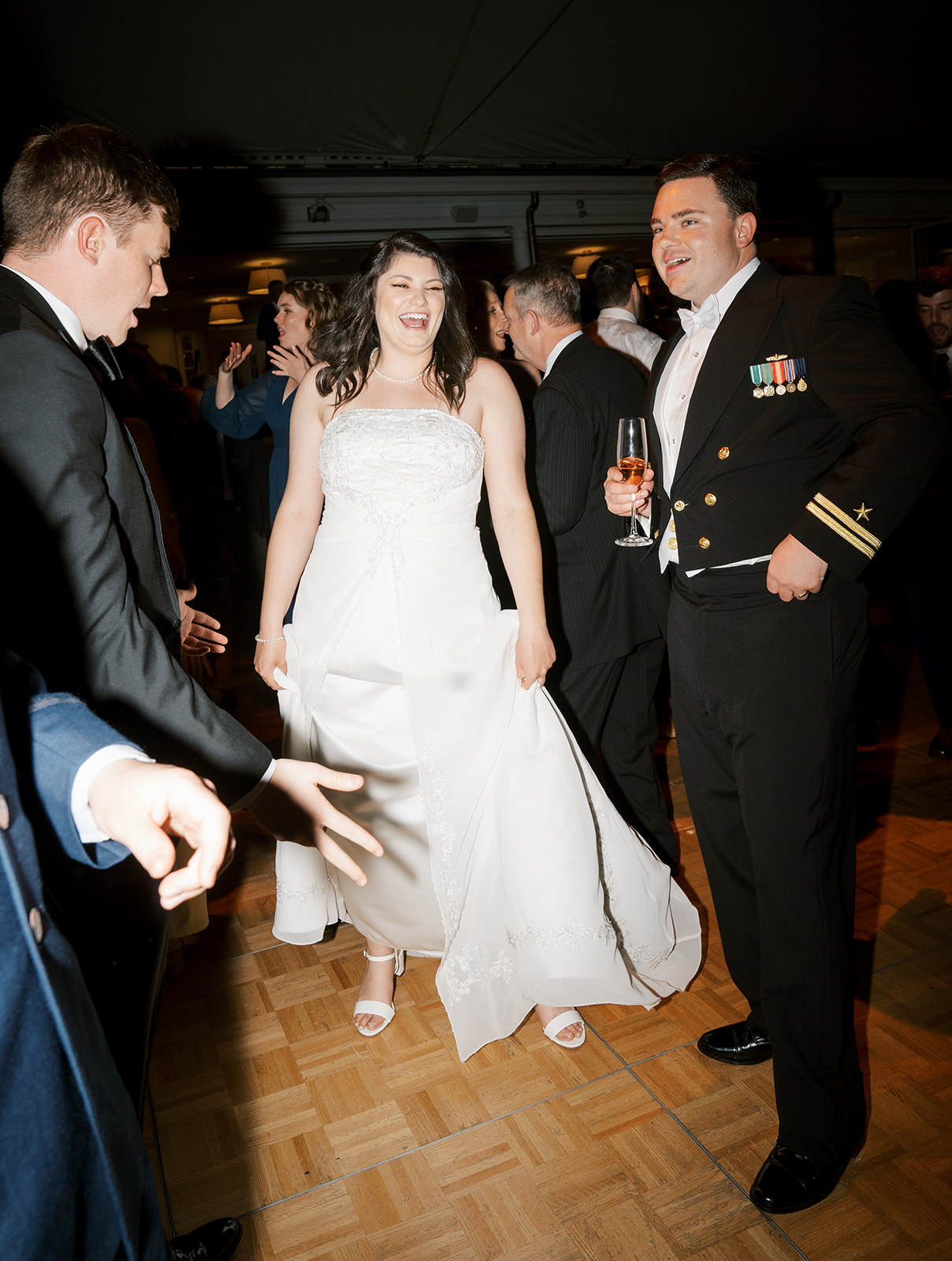 Michelle and Trevor wedding reception event