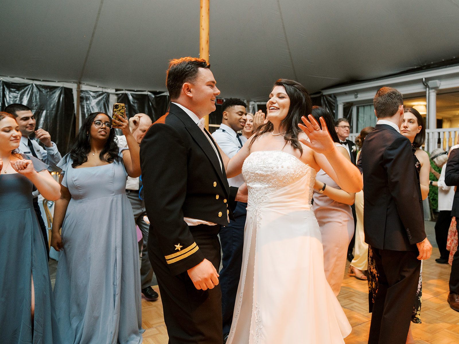 Michelle and Trevor wedding reception design