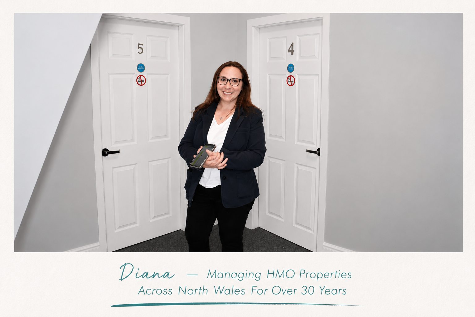 Diana — Managing HMO Properties Across North Wales For Over 30 Years
