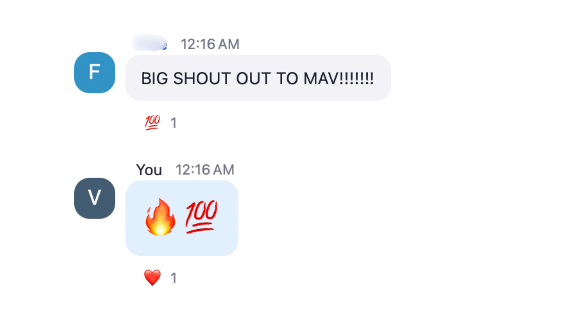 Client testimonial