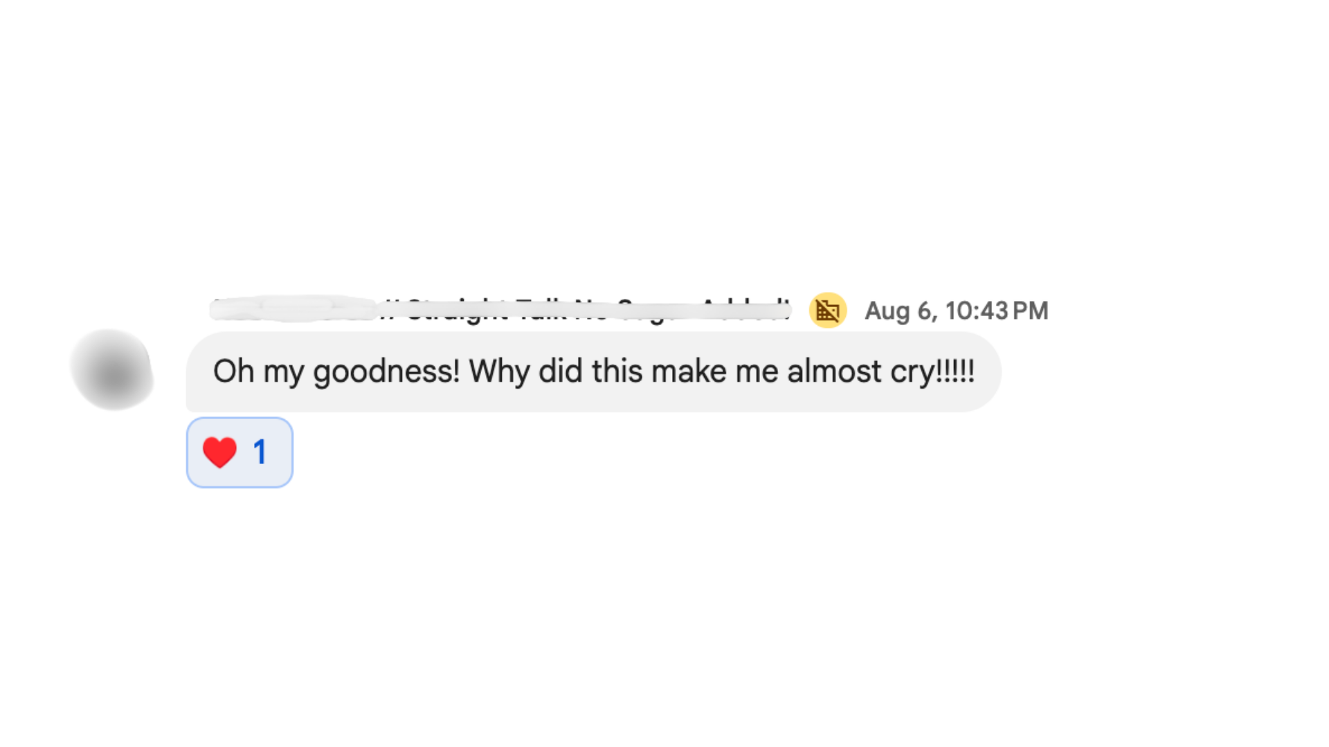 Client testimonial