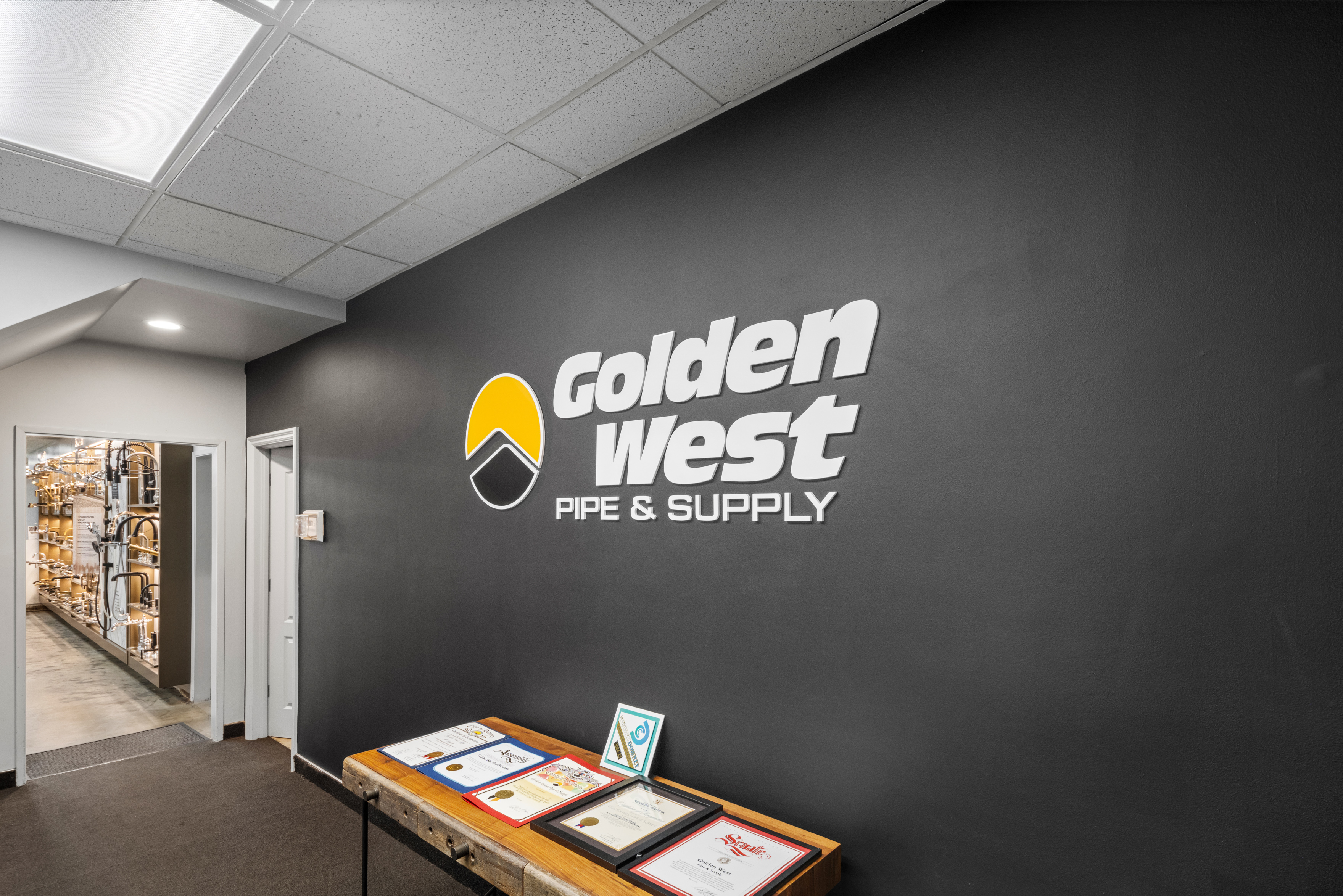Golden West Pipe and Supply interior