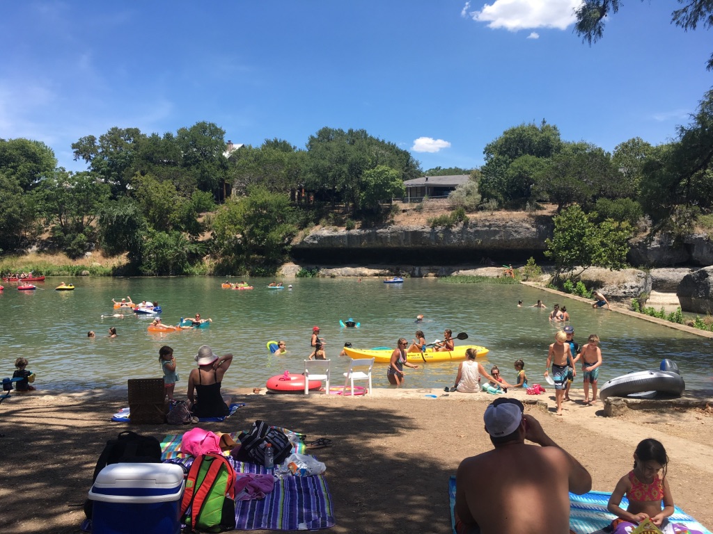 Cypress Falls Swimming Hole