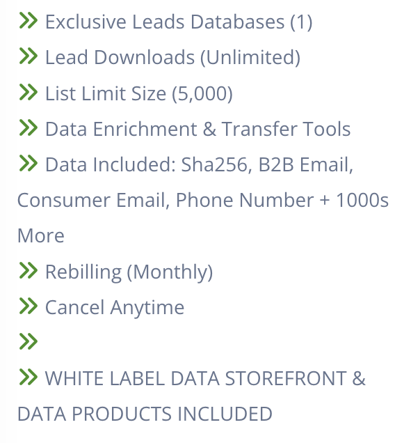 Email List builder