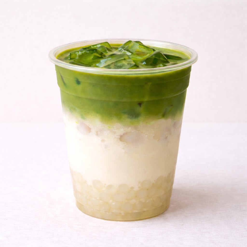 Aisu Matcha Yakult (Ligero y Elegante) 16 oz